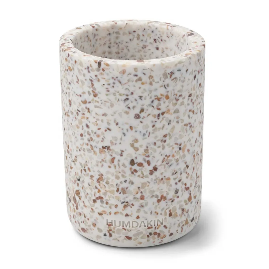 Humdakin Terrazzo vas Ø10 cm, White-brown Humdakin