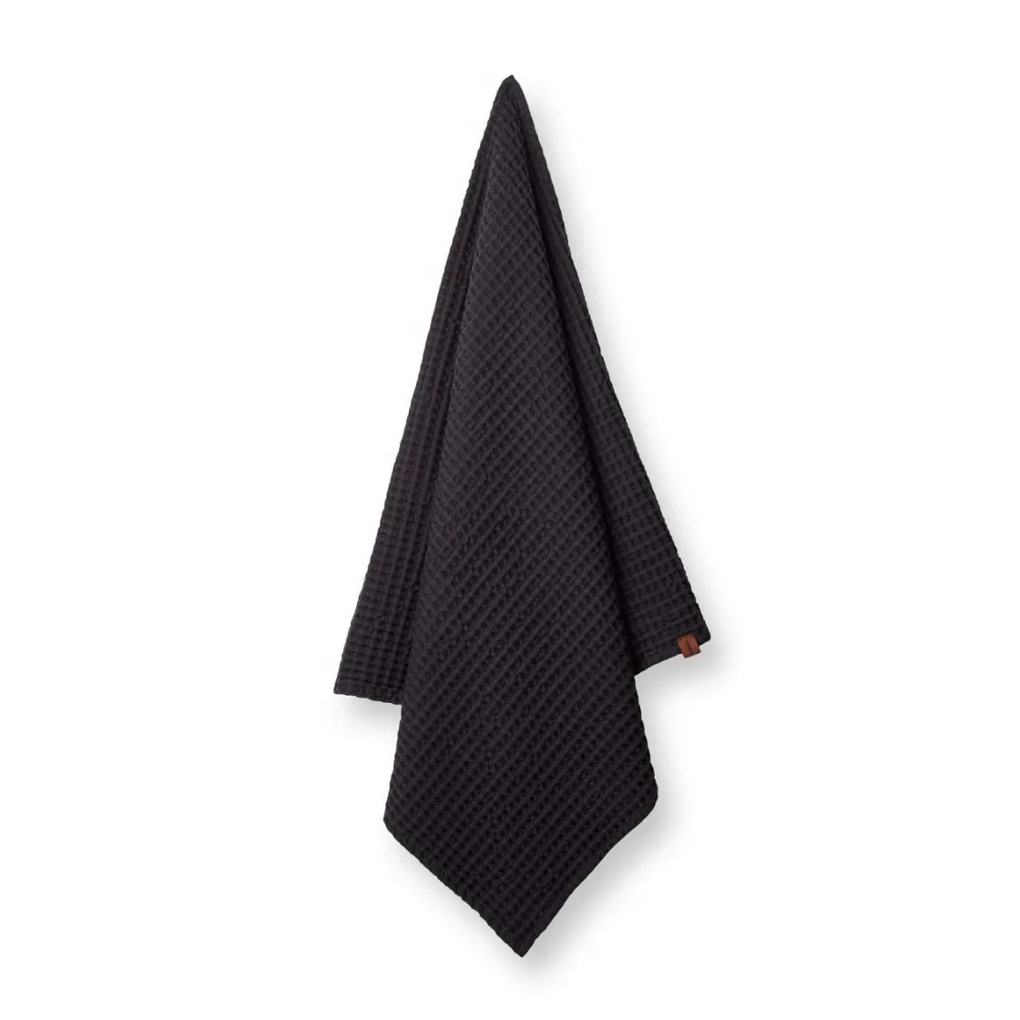Humdakin Waffle badhandduk 70x135 cm, Coal Humdakin