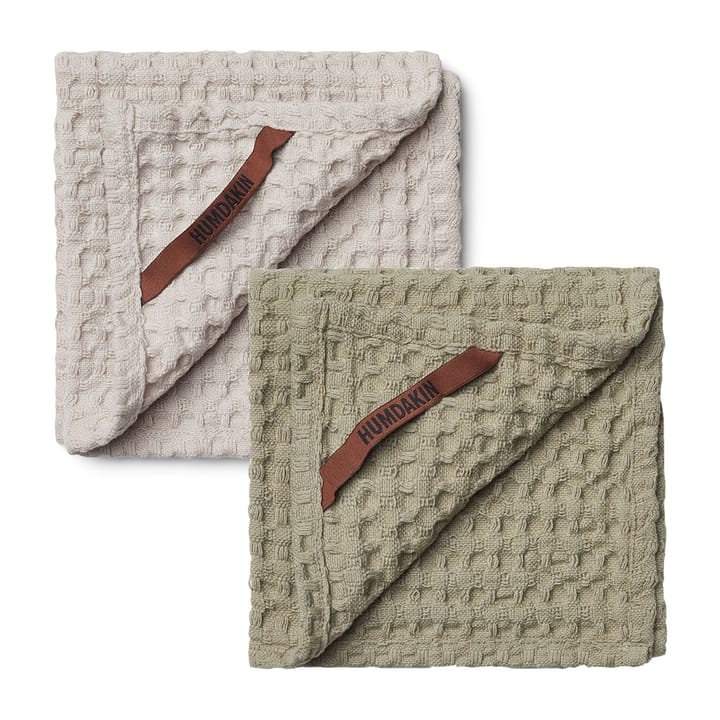 Humdakin Waffle disktrasa 28x28 cm 2-pack, Oak-light stone Humdakin