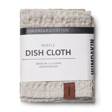Humdakin Waffle disktrasa 28x28 cm 2-pack - Oak-light stone - Humdakin