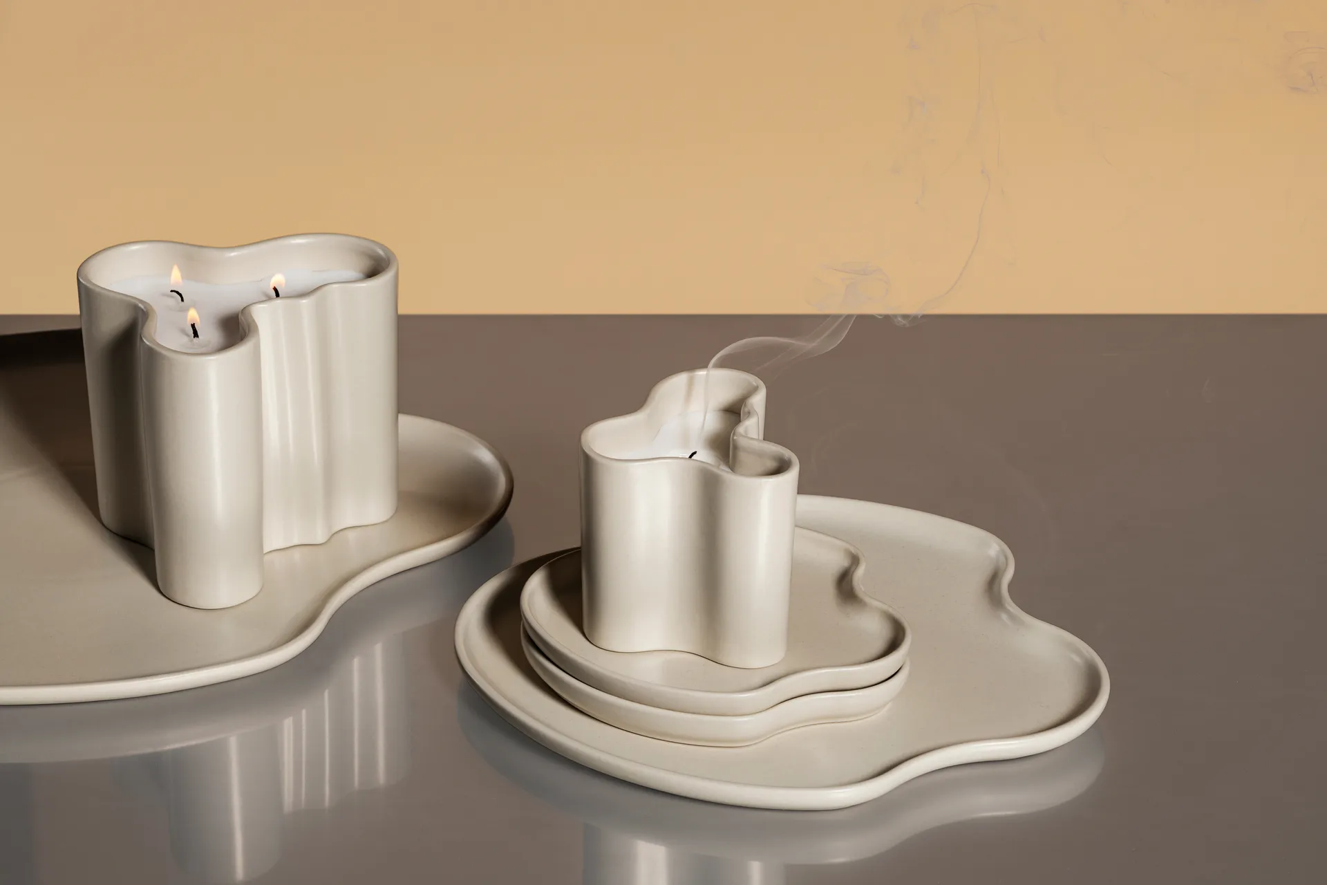 Aalto dekorationsbricka, Sand, 15 cm Iittala