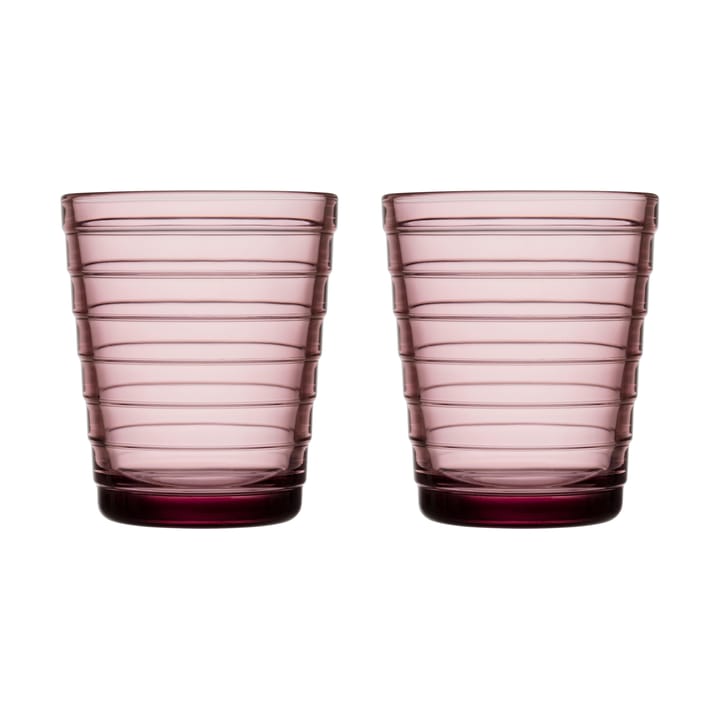 Aino Aalto dricksglas 22 cl 2-pack - Ljung - Iittala