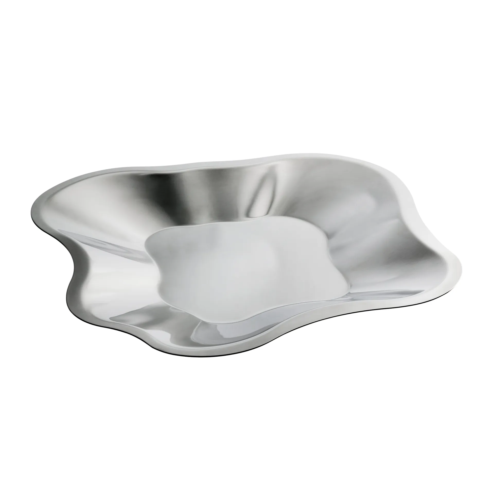 Alvar Aalto rostfritt fat, litet (358 mm) Iittala