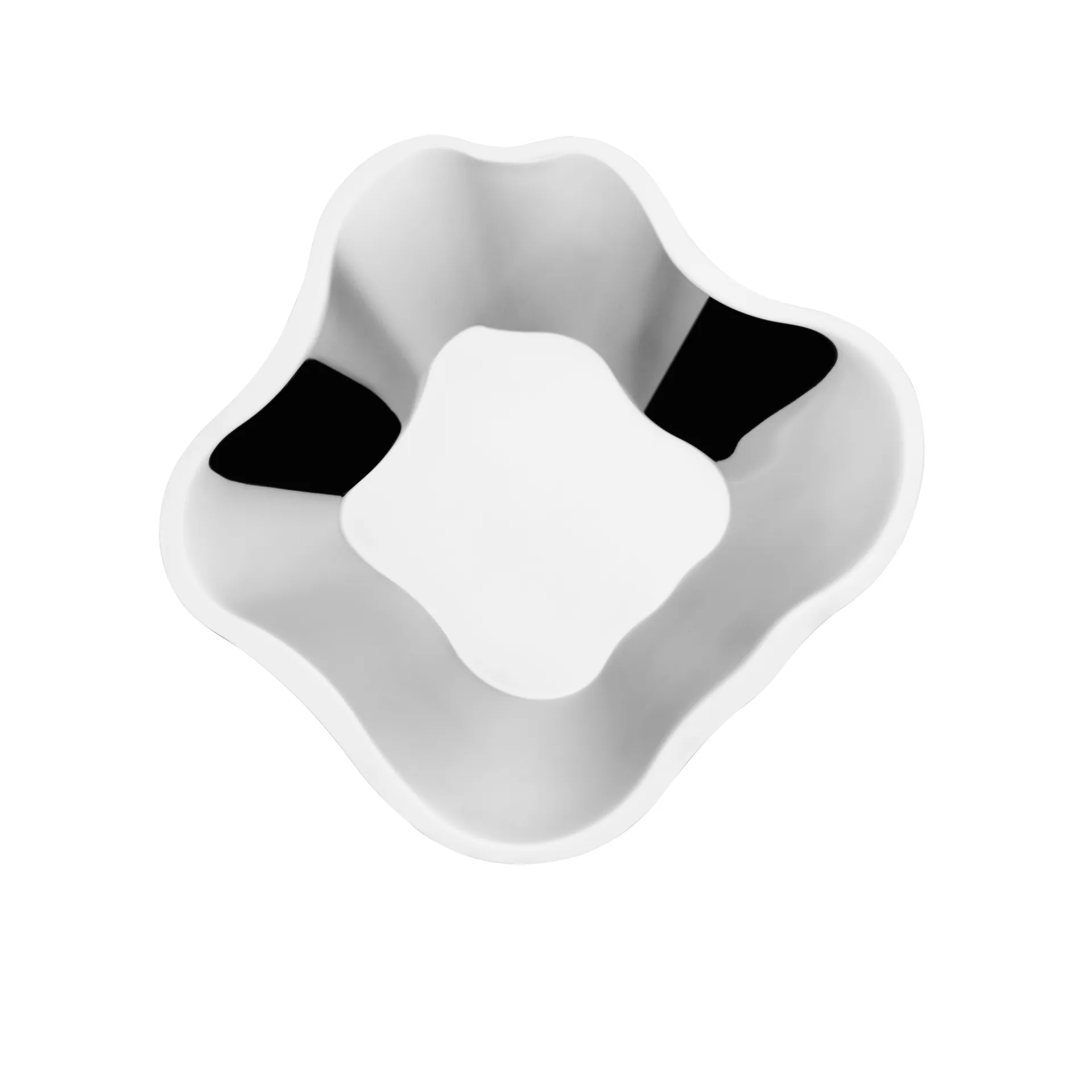 Alvar Aalto rostfritt fat, litet (358 mm) Iittala