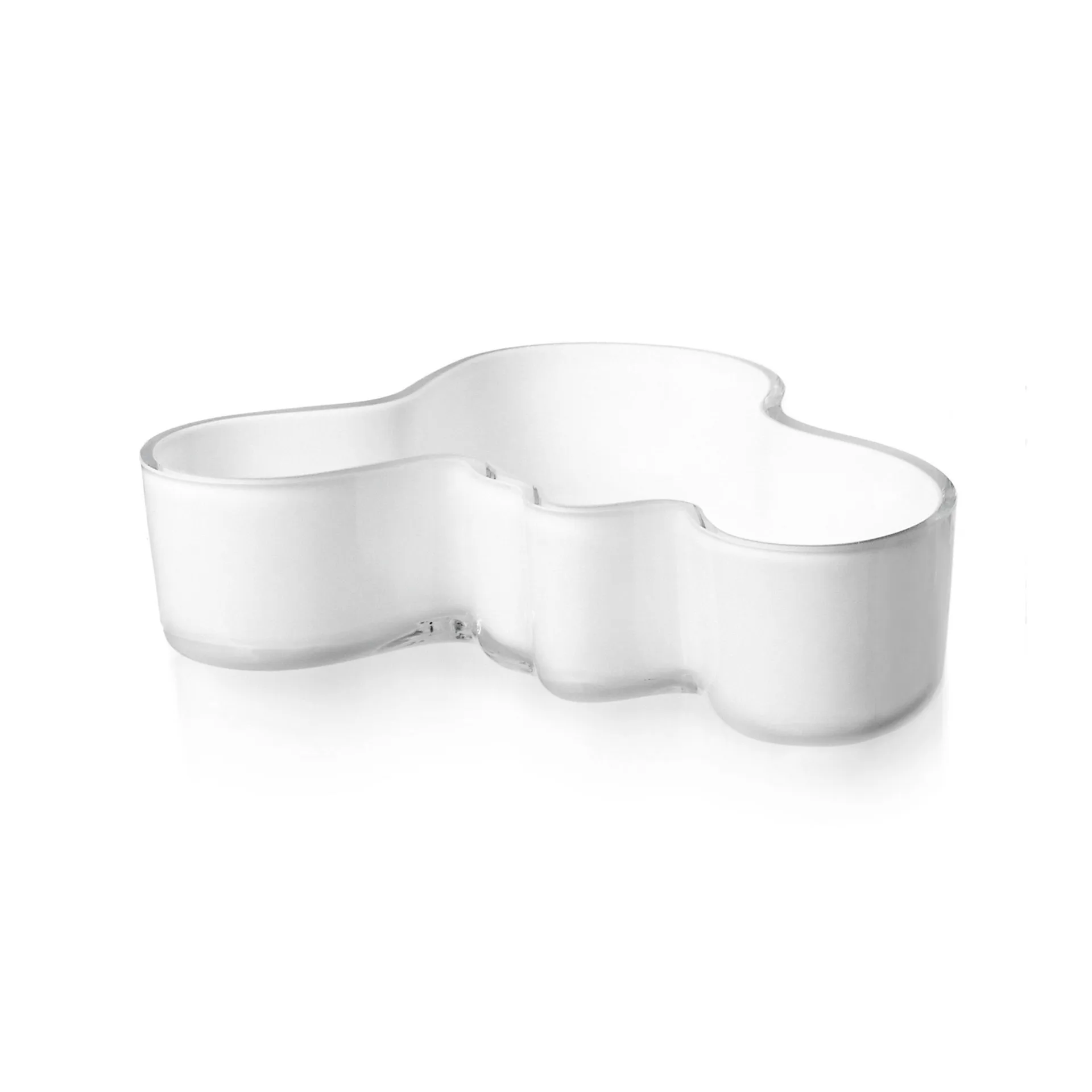 Alvar Aalto skål 50x195 mm, Vit Iittala