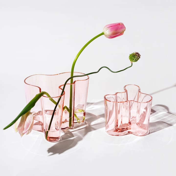 Alvar Aalto vas laxrosa, 160 mm Iittala