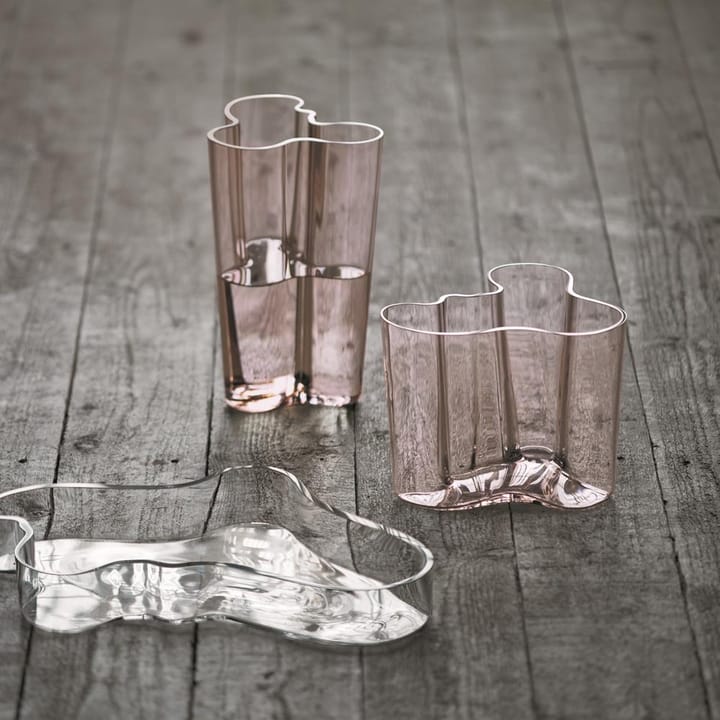 Alvar Aalto vas laxrosa, 160 mm Iittala