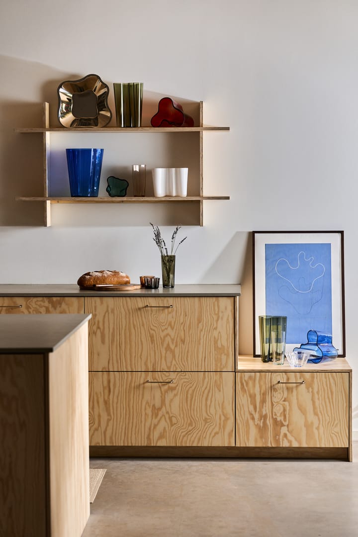 Alvar Aalto vas mossgrön, 251 mm Iittala