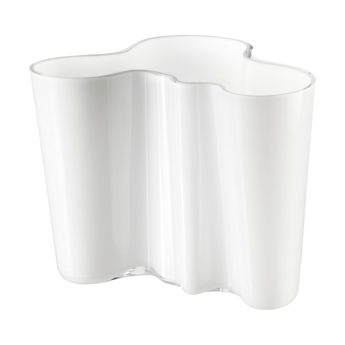 Iittala Alvar Aalto vas opal (vit) 160 mm | Skandinavisk Design | Vaser | Vit