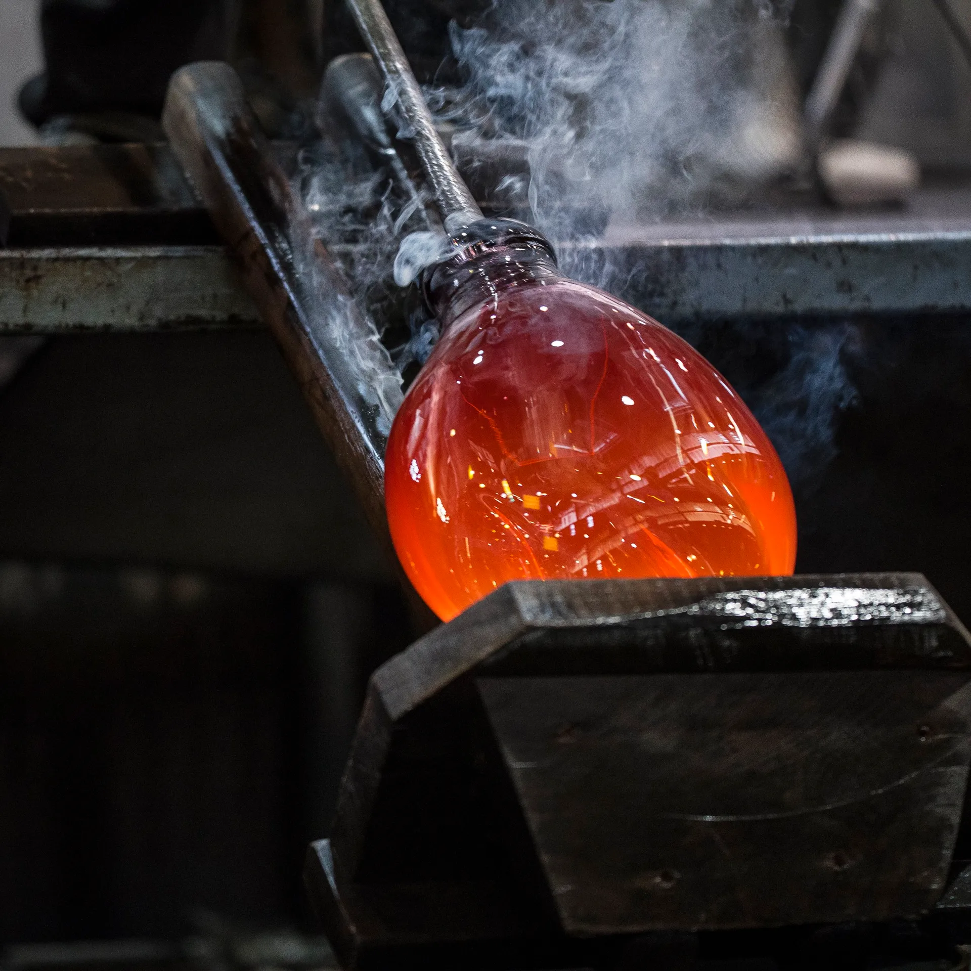 Alvar Aalto vas tranbär (röd), 160 mm Iittala