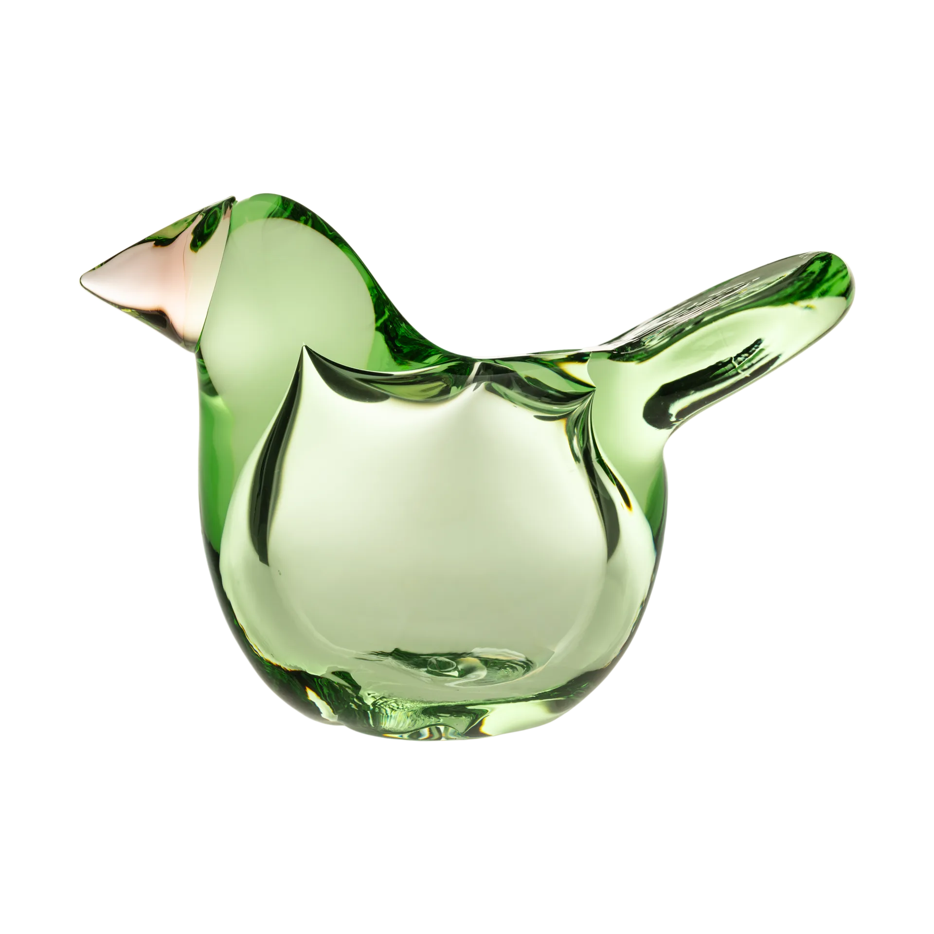 Birds by Toikka flugsnappare, Äppelgrön-laxrosa Iittala