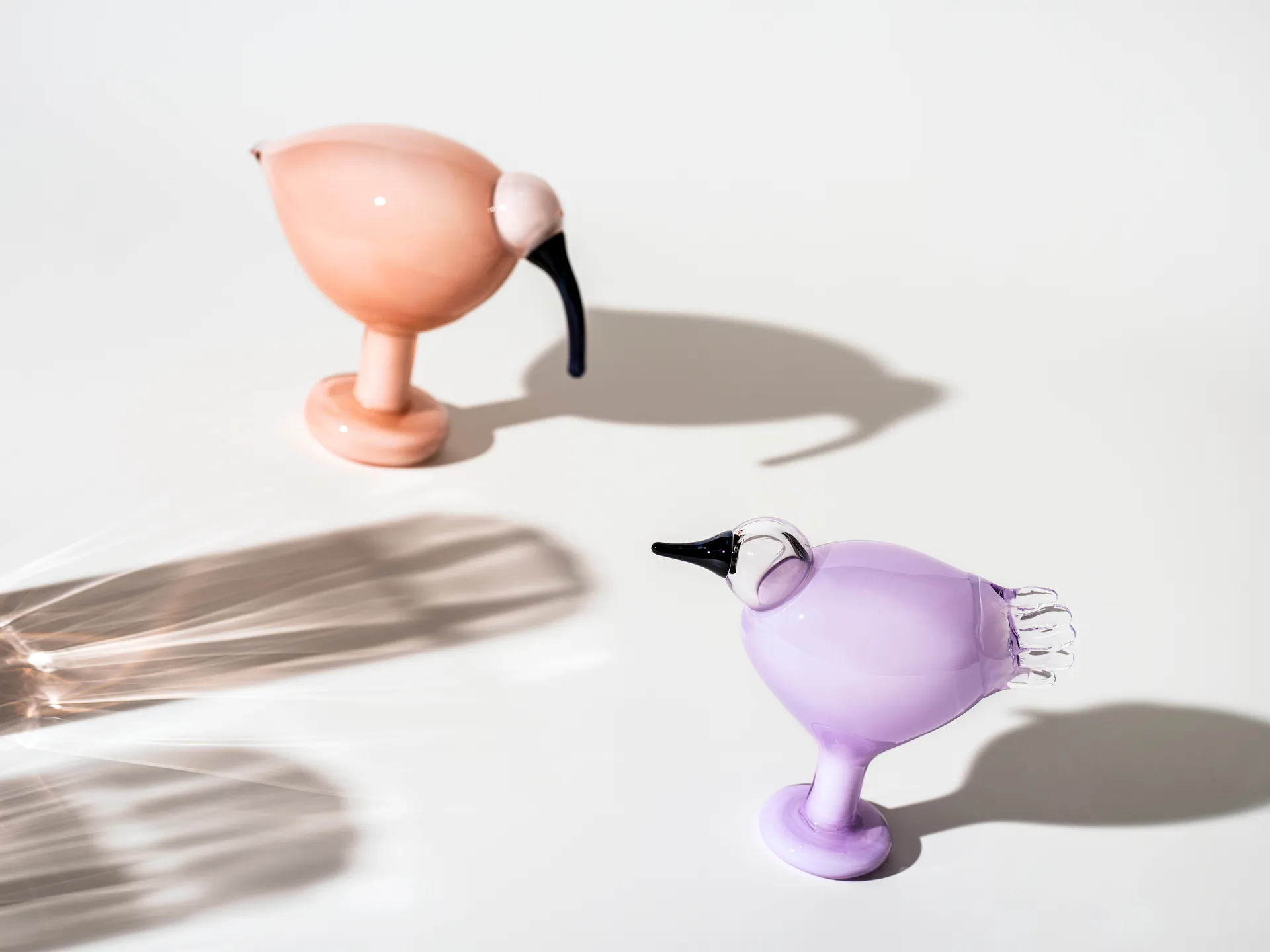 Birds by Toikka leppäinen, Ljuslila Iittala