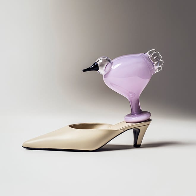 Birds by Toikka leppäinen, Ljuslila Iittala