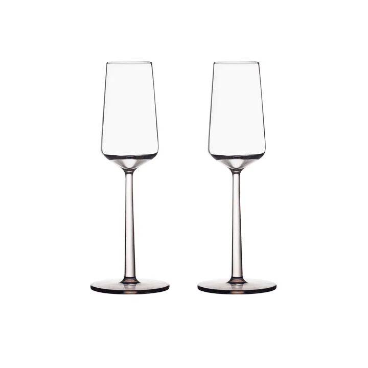 Essence champagneglas 2-pack - Linne, 21 cl - Iittala