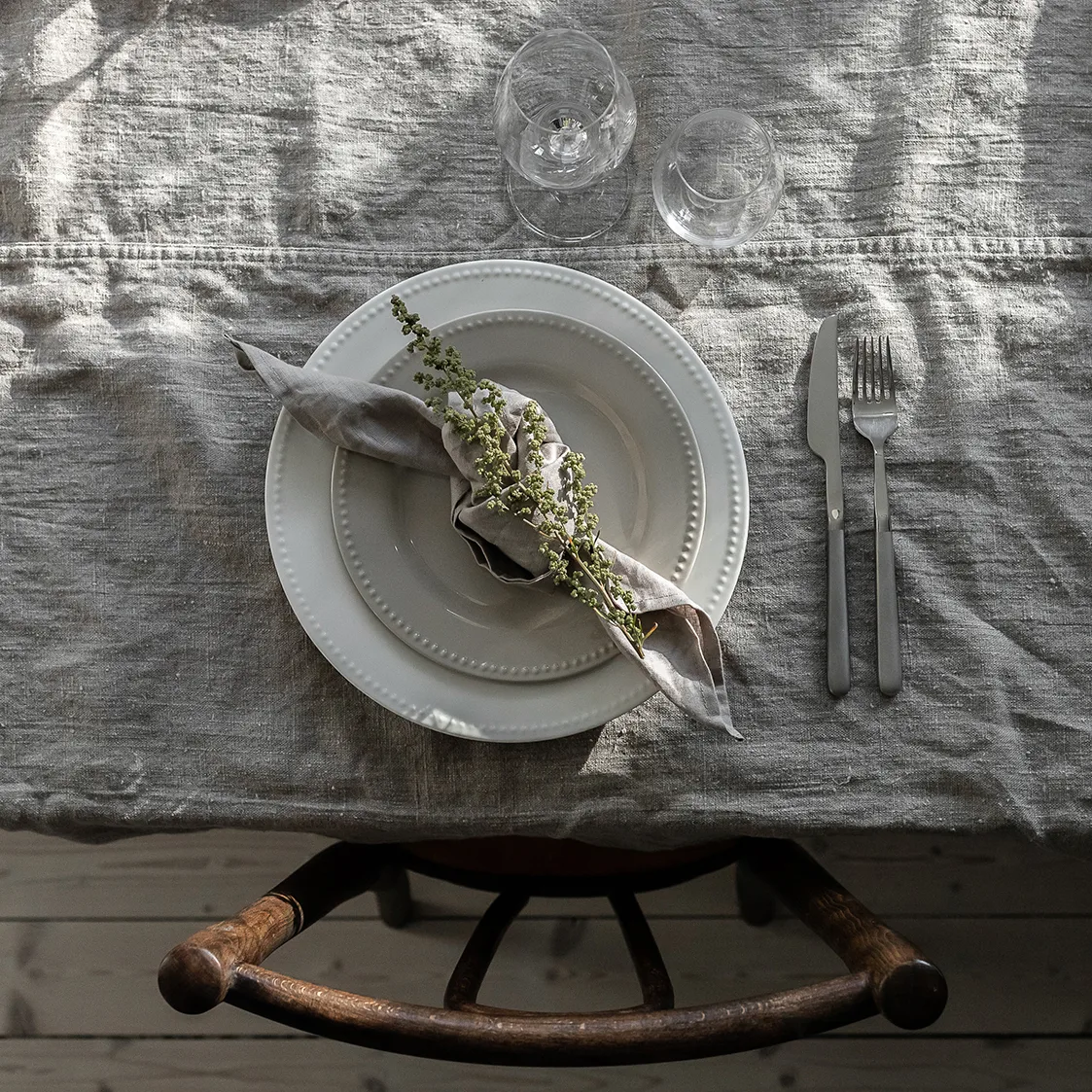 Essence & Dots startset middag 32 delar - Cremevit Iittala