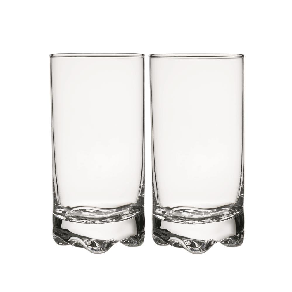 Iittala Gaissa ölglas 2-pack klar 38 cl 2-pack | Skandinavisk Design | Ölglas | Transparent