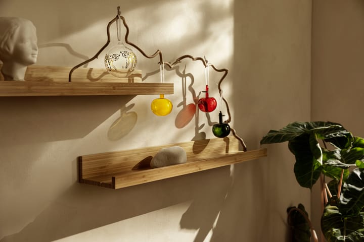 Iittala glasäpple 3-pack, Gul Iittala