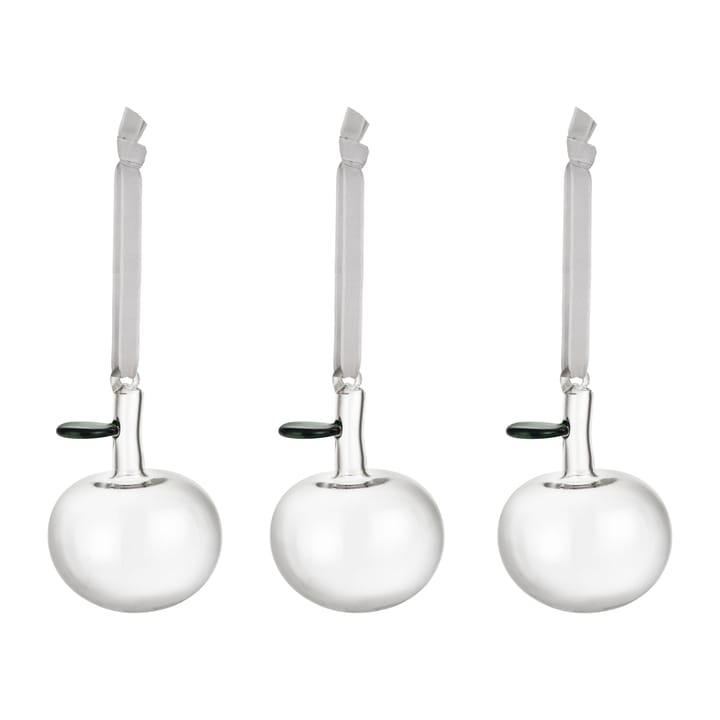 Iittala glasäpple 3-pack - Klar - Iittala