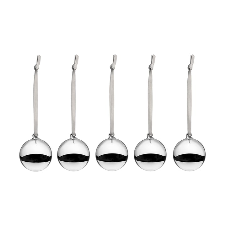 Iittala glaskula Ø4 cm 5-pack - Silver - Iittala