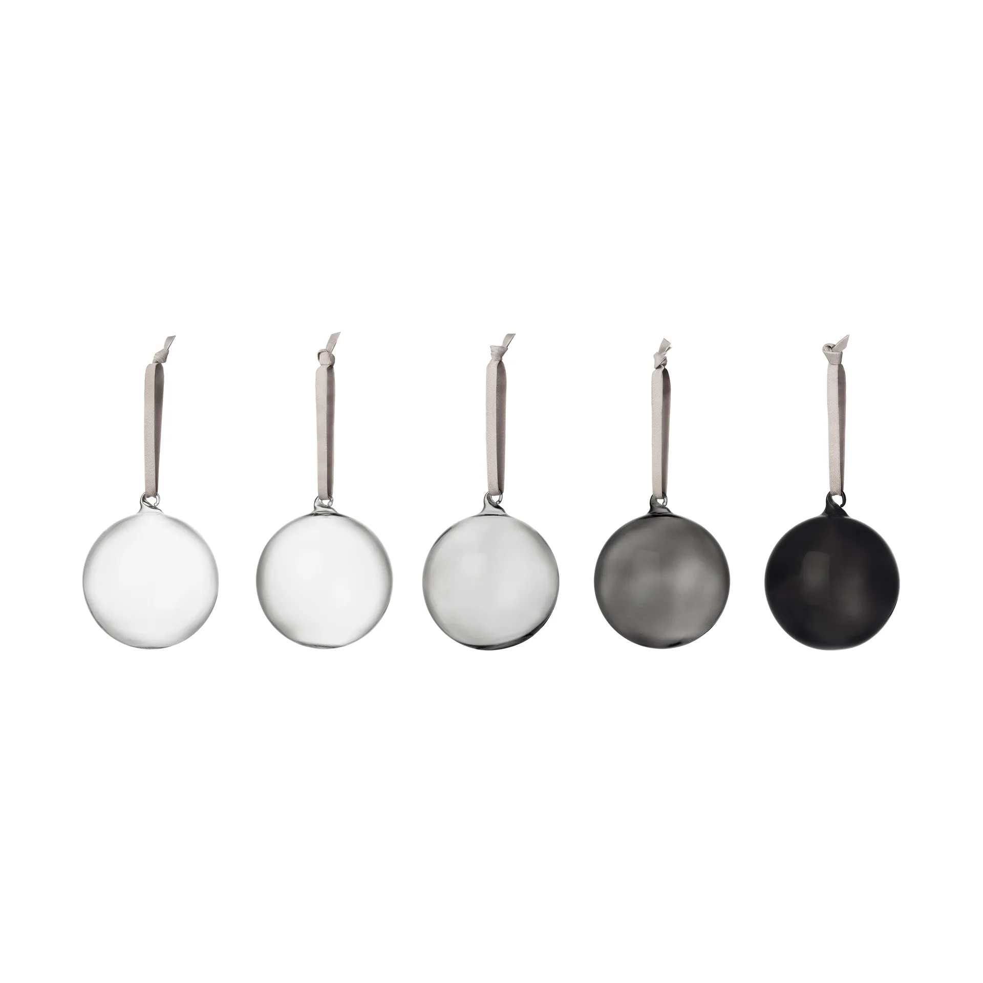 Iittala glaskula Ø8 cm 5-pack, Grå Iittala