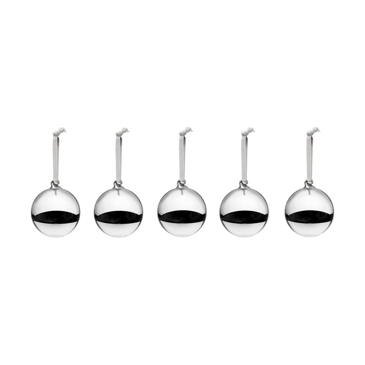 Iittala glaskula Ø8 cm 5-pack - Silver - Iittala