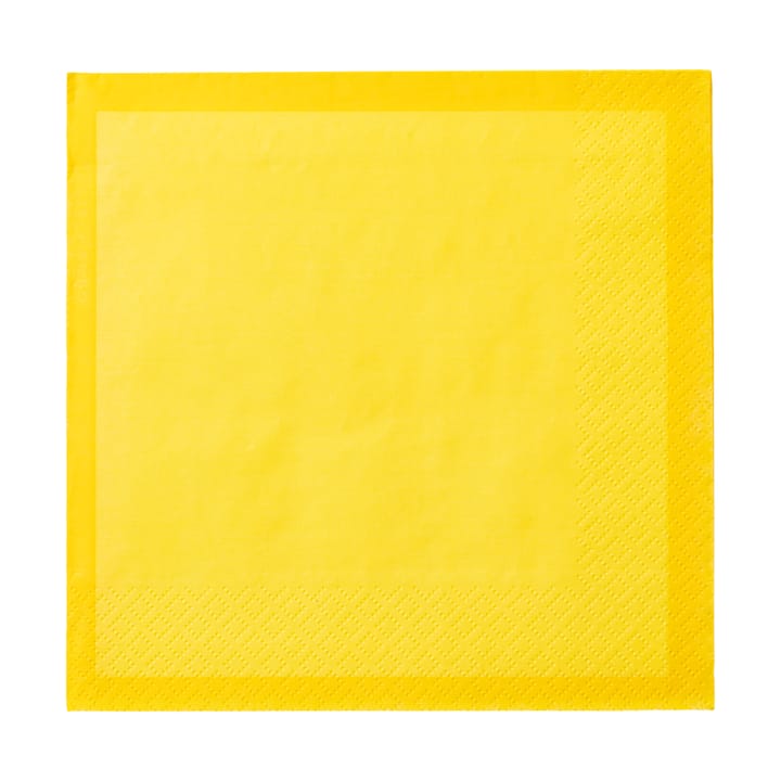 Iittala pappersservetter 33x33 cm 20-pack - Eldgul - Iittala