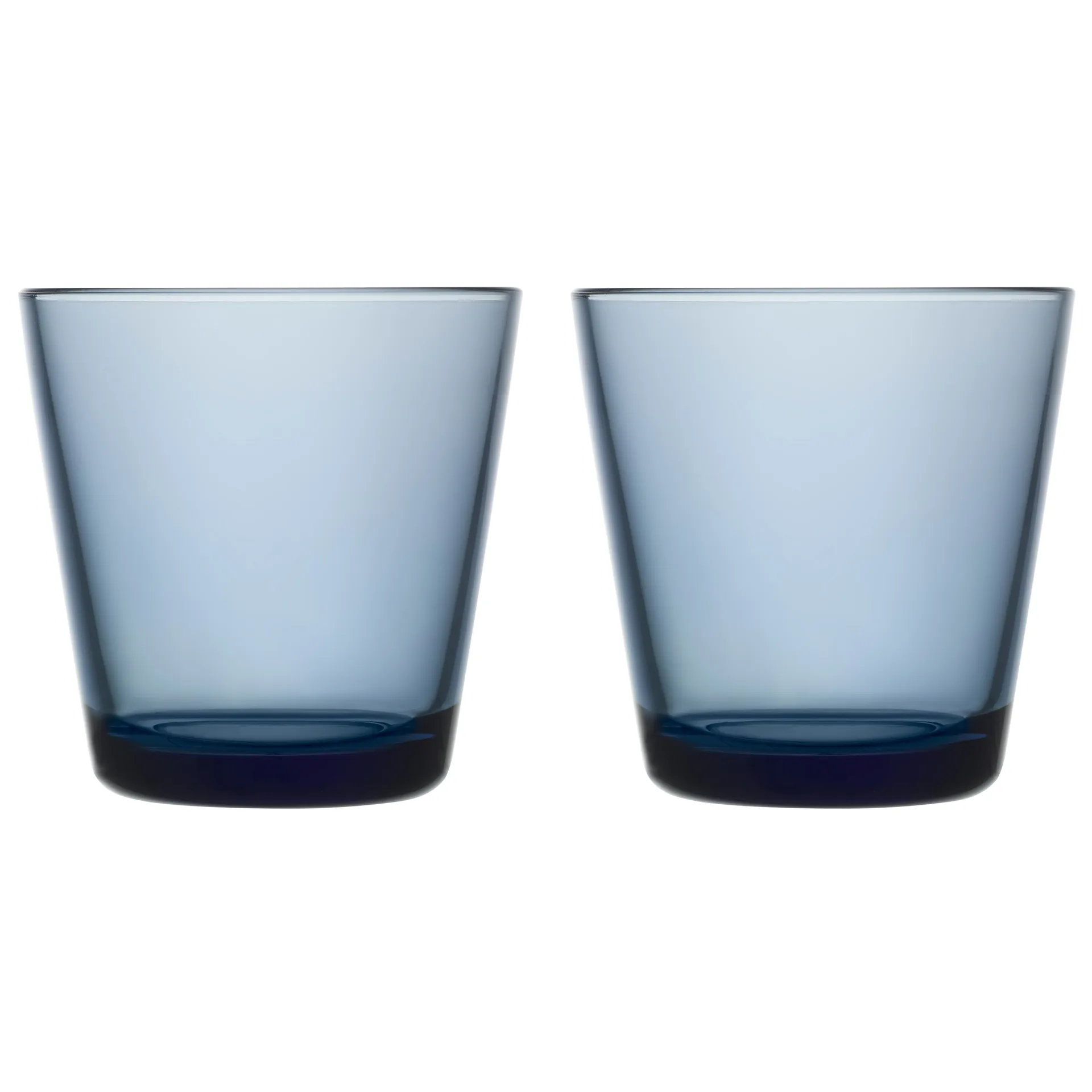 Kartio dricksglas 21 cl 2-pack, regn (blå) Iittala