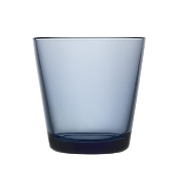 Kartio dricksglas 21 cl 2-pack, regn (blå) Iittala