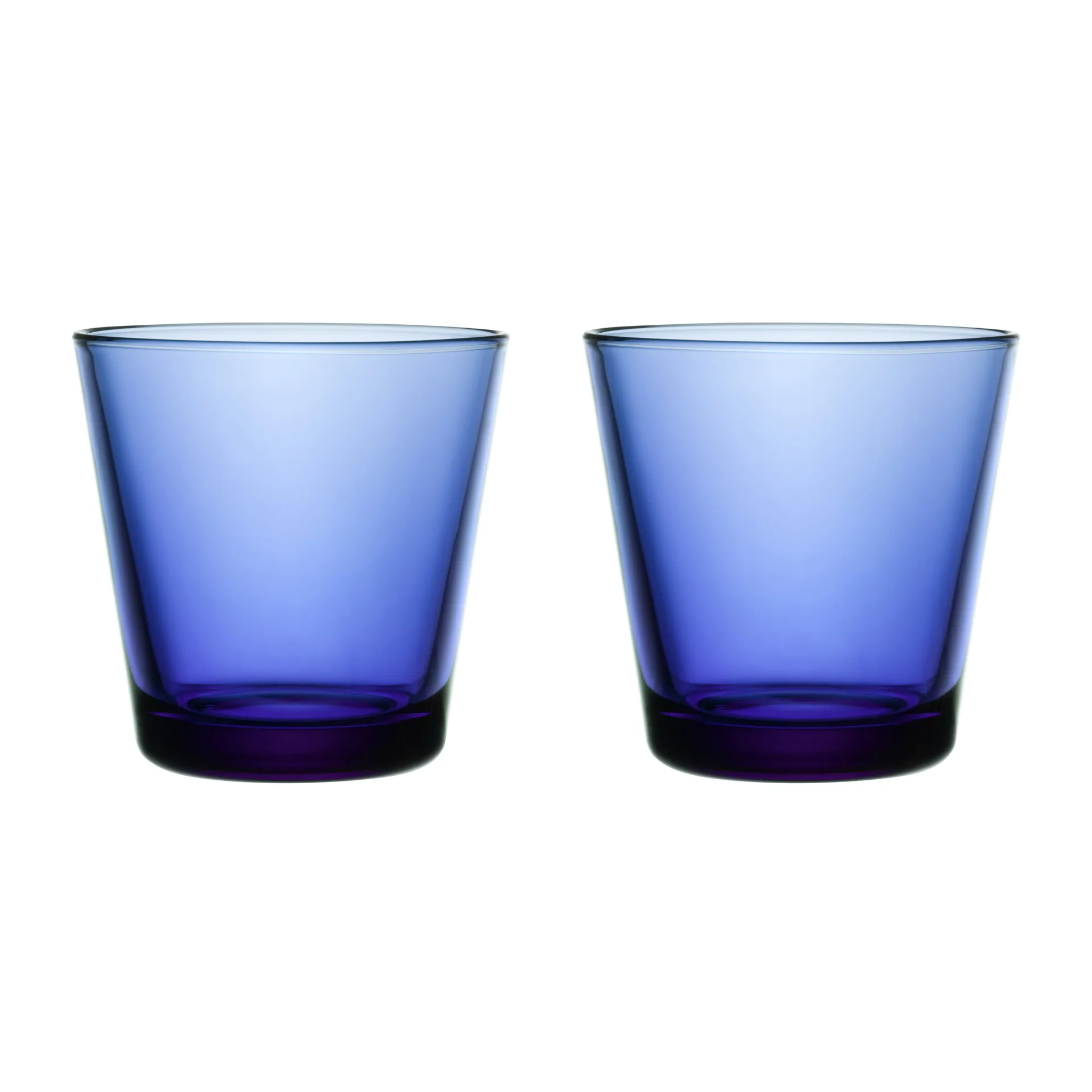 Kartio dricksglas 21 cl 2-pack, Ultramarinblå Iittala