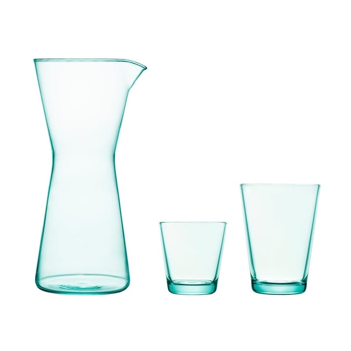 Kartio dricksglas 21 cl 2-pack - vattengrön - Iittala