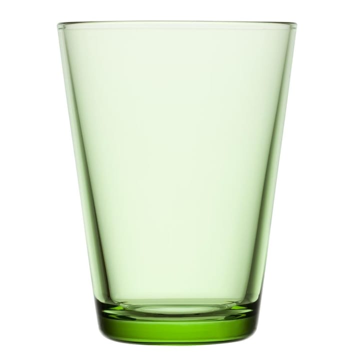 Kartio dricksglas 40 cl 2-pack, äppelgrön Iittala