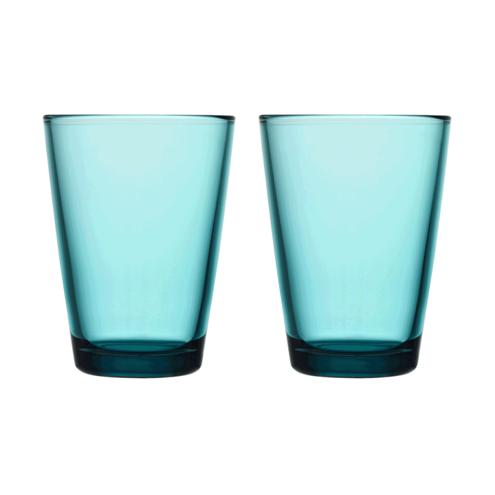 Kartio dricksglas 40 cl 2-pack - sjöblå - Iittala