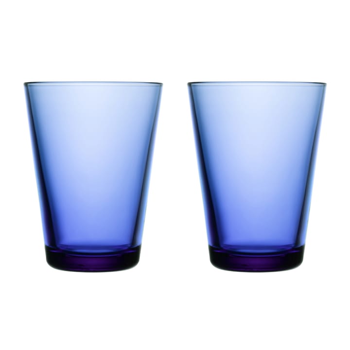 Kartio dricksglas 40 cl 2-pack - Ultramarinblå - Iittala