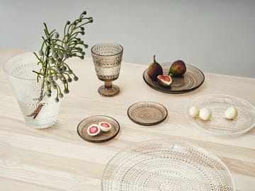 Kastehelmi assiett Ø17 cm - klar - Iittala