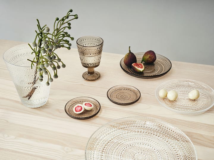 Kastehelmi assiett Ø17 cm, klar Iittala