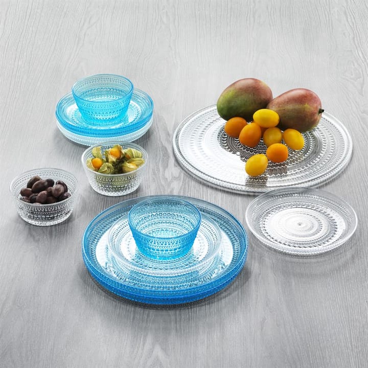 Kastehelmi tallrik liten Ø24,8 cm, klar Iittala