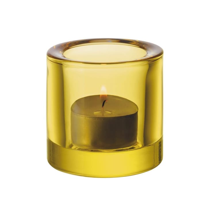 Kivi ljuslykta 60 mm, citrongul Iittala