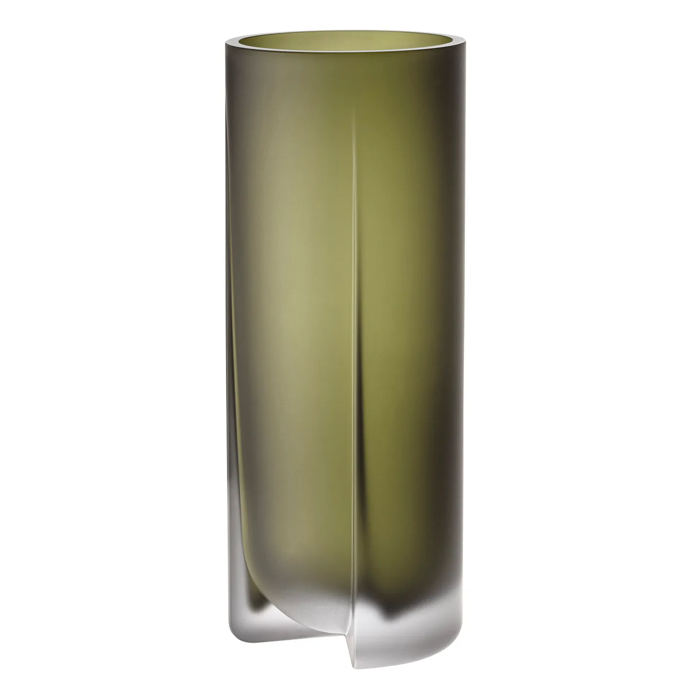 Kuru vas 25,5 cm, Frostad mossgrön Iittala