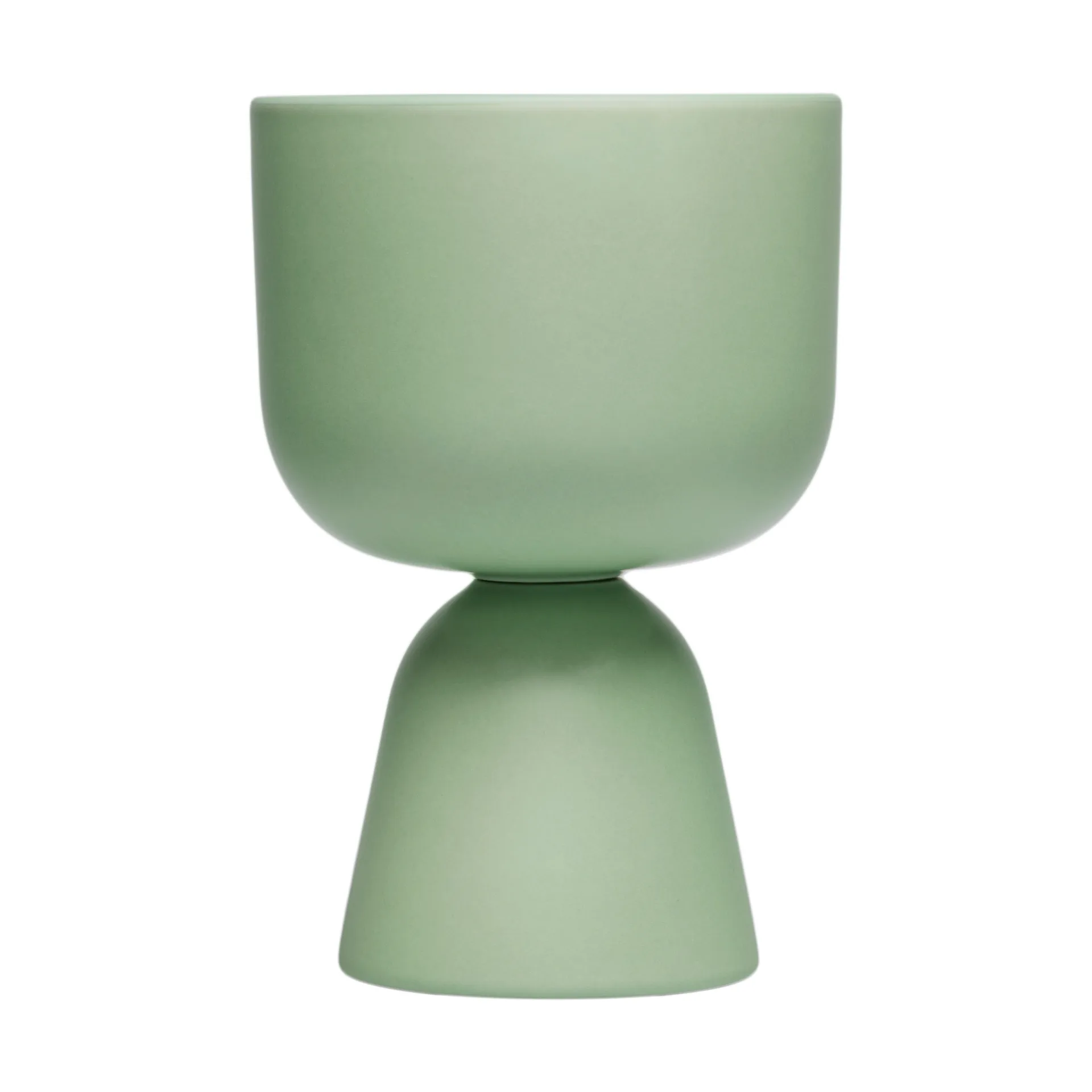Nappula kruka, Matt mint, 19x12,5 cm Iittala