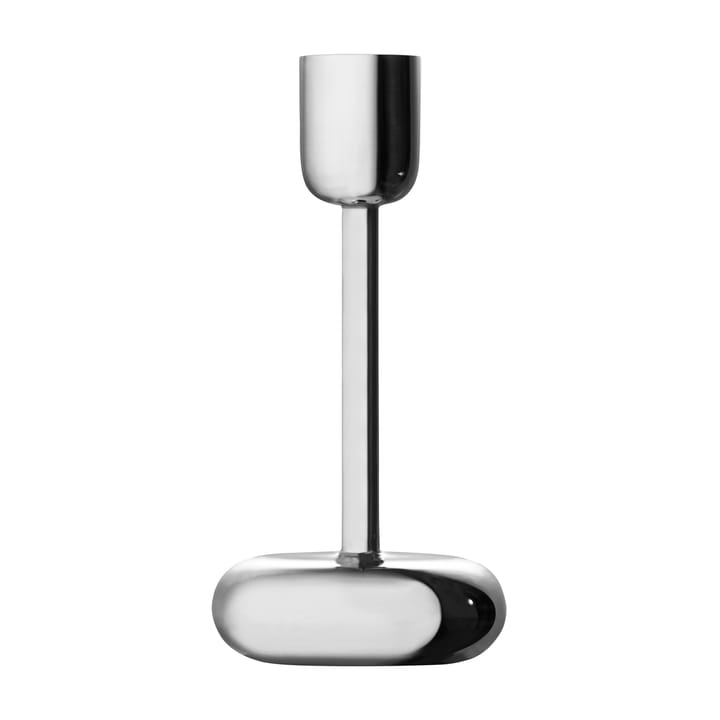 Nappula ljusstake stål - stor 183 mm - Iittala