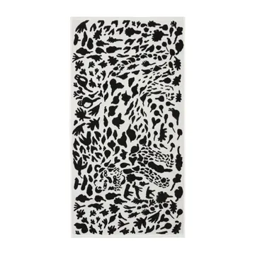 Oiva Toikka Cheetah badhandduk 70x140 cm - Svart-vit - Iittala