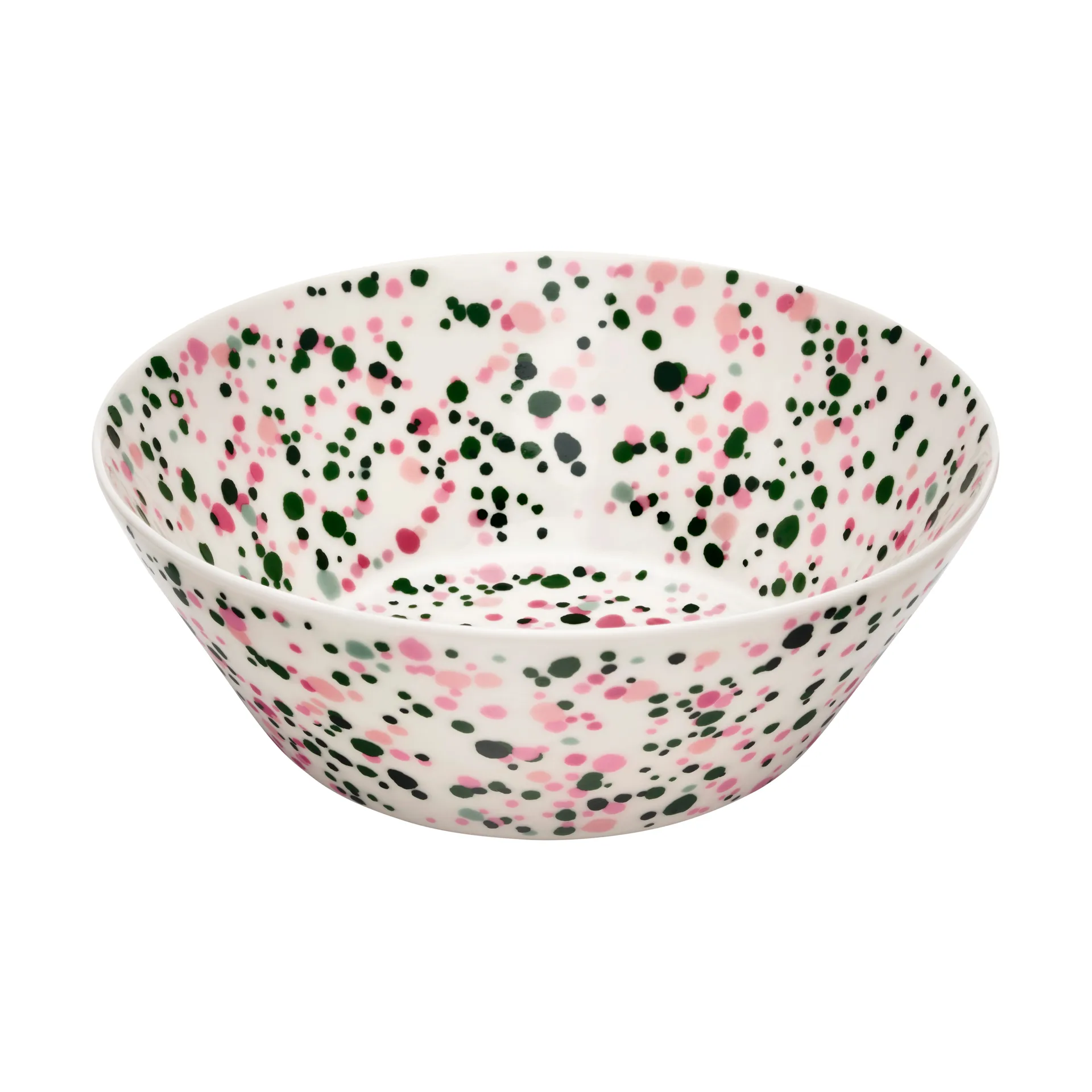 Oiva Toikka Helle skål Ø15 cm, Rosa-grön Iittala