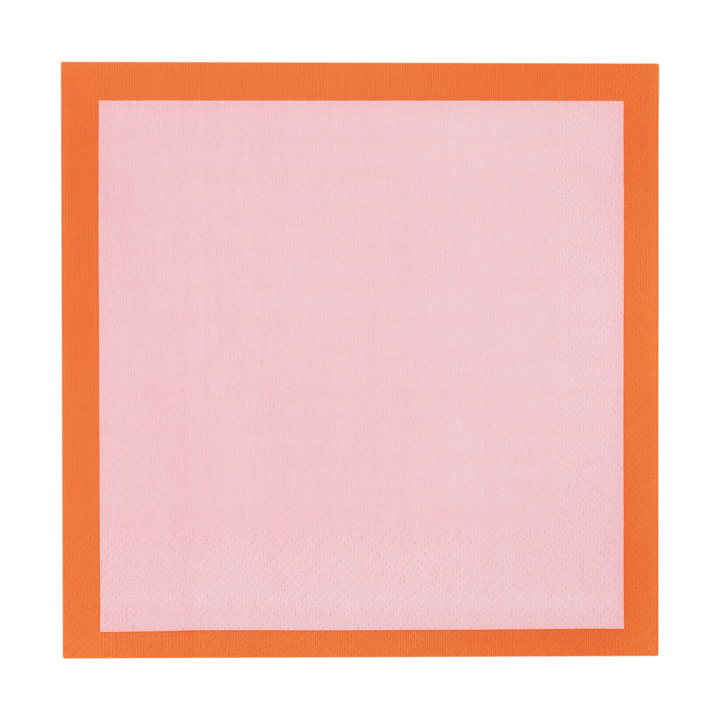 Play pappersservetter 33x33 cm 20-pack - Rosa-orange - Iittala