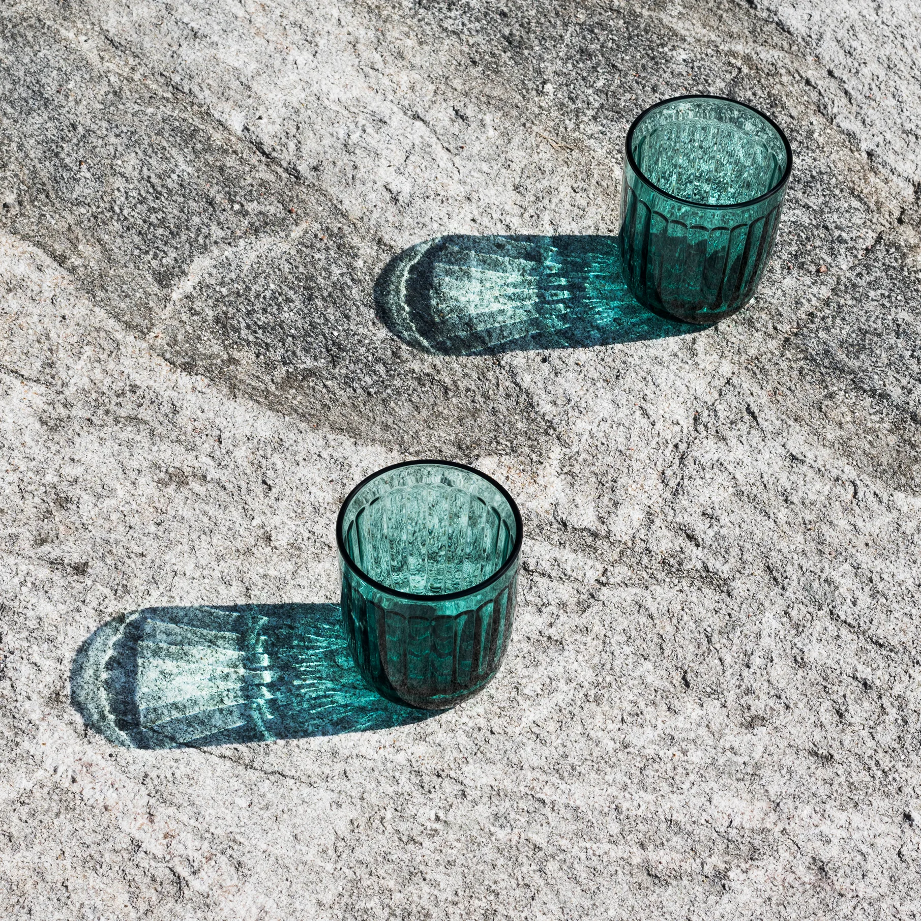 Raami dricksglas 26 cl 2-pack, Havsblå Iittala
