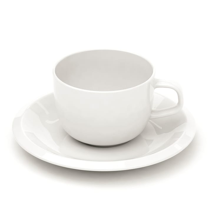 Raami kaffekopp med fat - Vit - Iittala