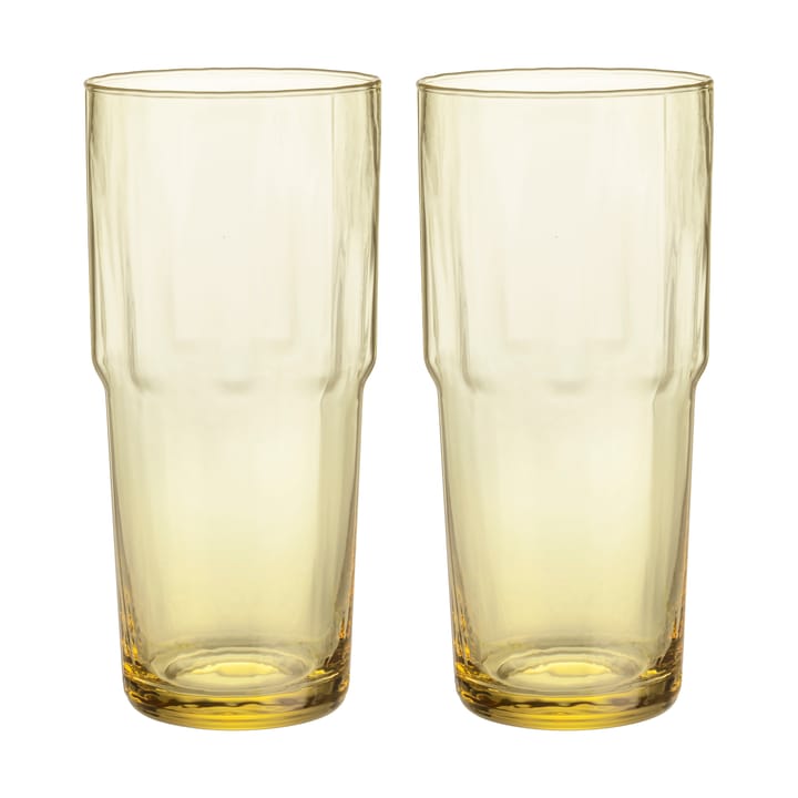 Solare dricksglas högt 39 cl 2-pack - Eldgul - Iittala