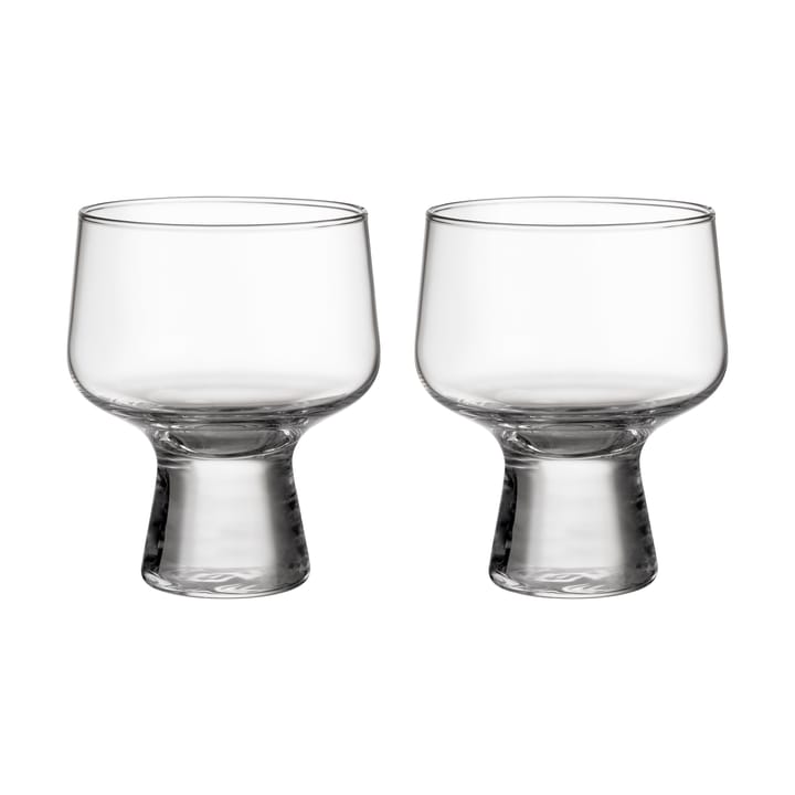 Solare glas på fot 29 cl 2-pack - Klar - Iittala