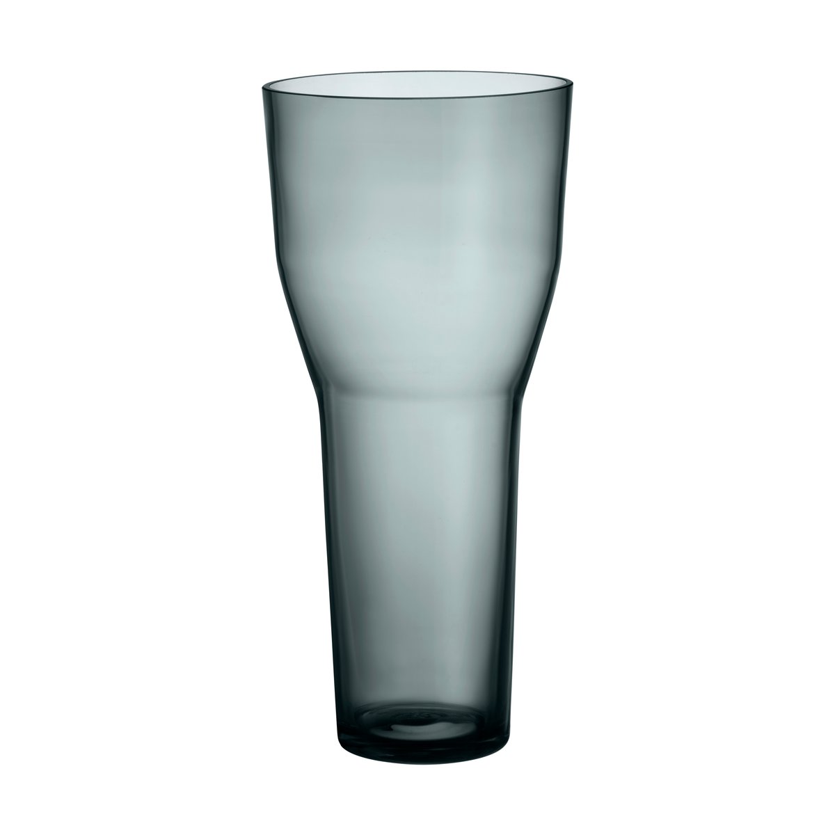 Iittala Solare vas hög 26xo12 cm Stålgrå | Skandinavisk Design | Vaser | Grå