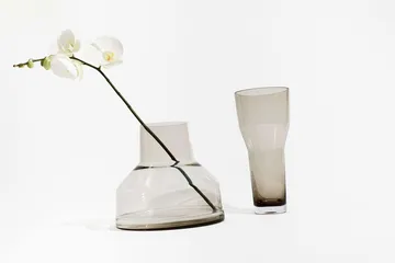 Solare vas låg Ø22x20 cm - Linne - Iittala