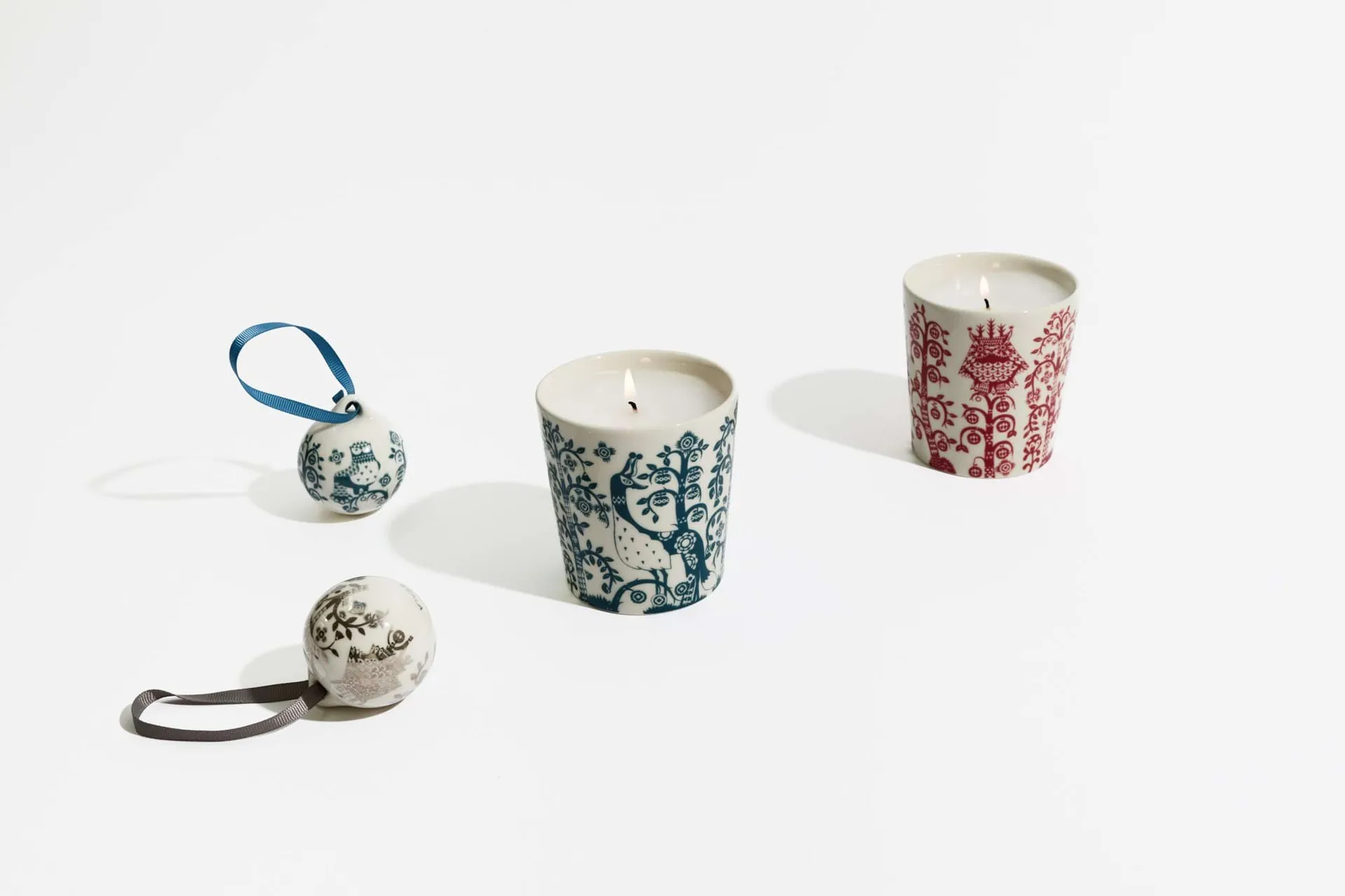 Taika ljus, Granatröd, 9 cm Iittala